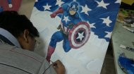 Captain America Coloring Book